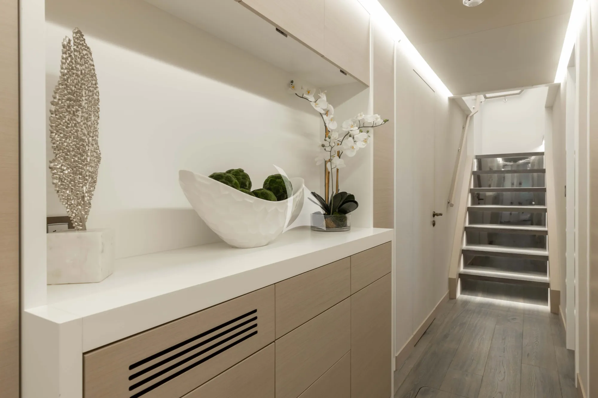 Foyer to Lower Staterooms