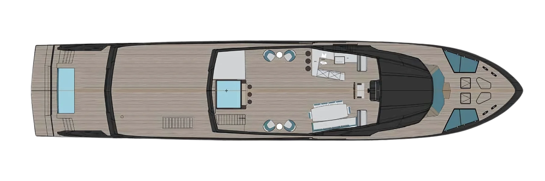 40MXP Flybridge plan